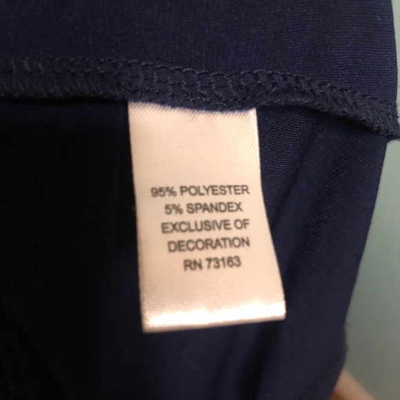 Spense long navy dress size 4 - Picture 6 of 9